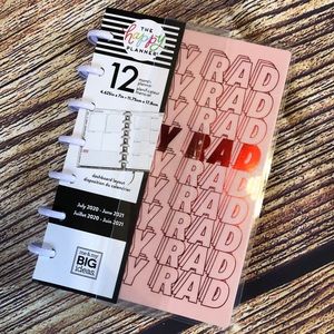 2020-2021 pink mini happy planner